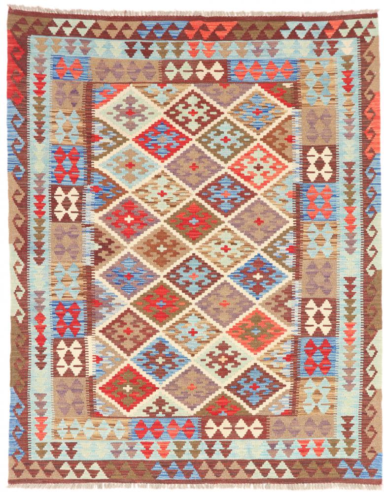 Tapete afegão Kilim Afegão Heritage 203x161 203x161, Tapete persa Tecido à mão