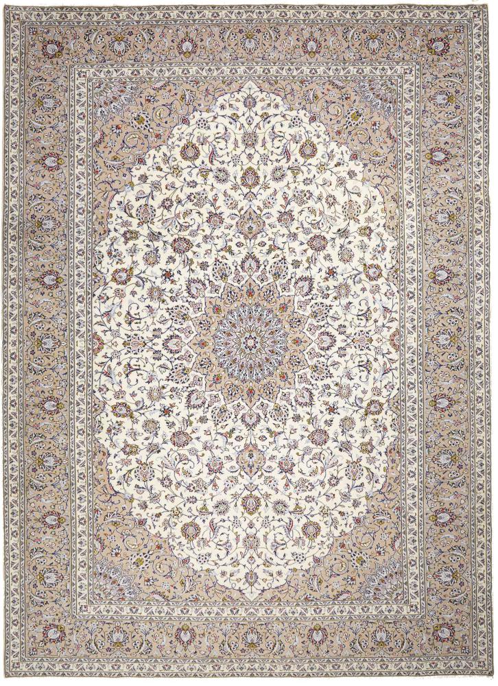 Alfombra persa Keshan 401x289 401x289, Alfombra persa Anudado a mano