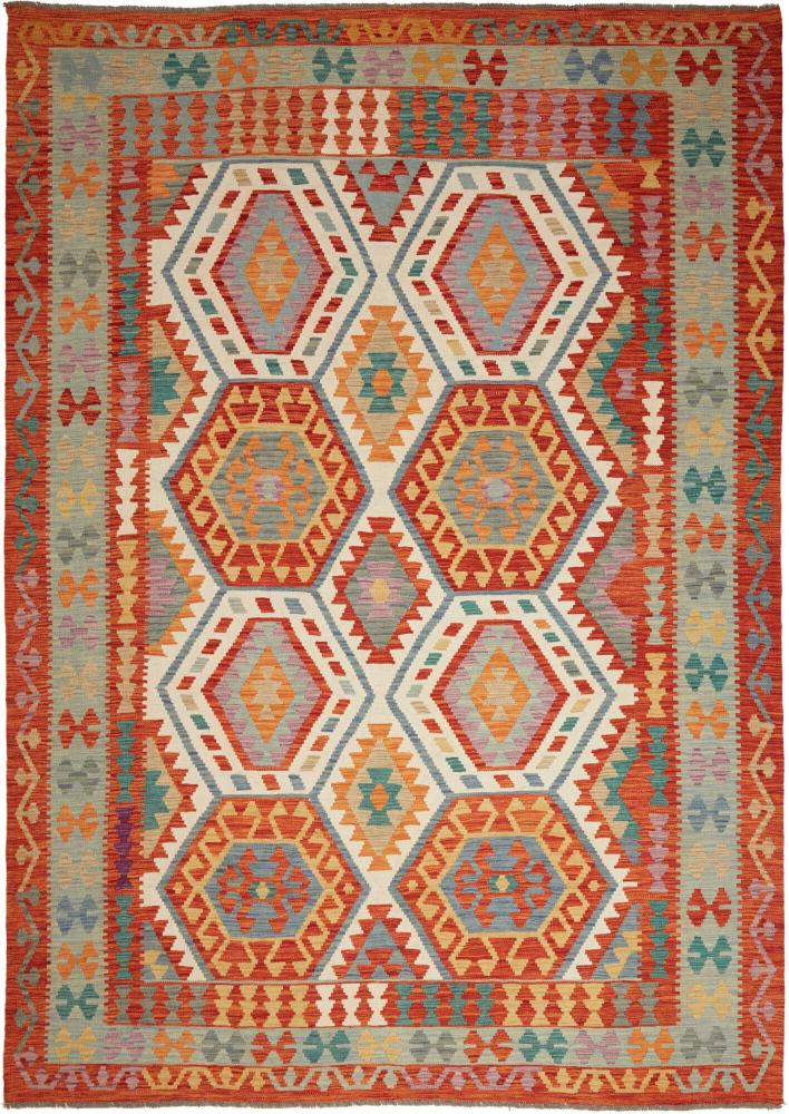 Tapete afegão Kilim Afegão 299x210 299x210, Tapete persa Tecido à mão