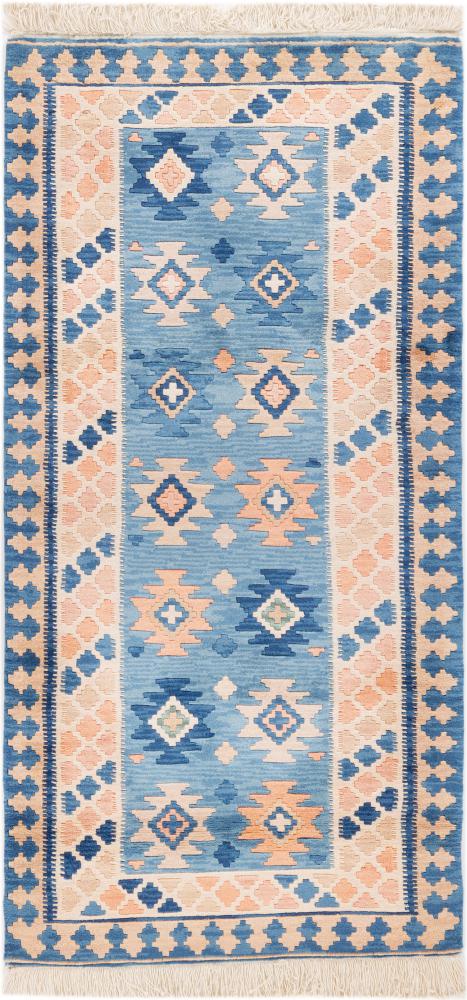 Tapis persan Kilim Fars 130x65 130x65, Tapis persan Tissé à la main
