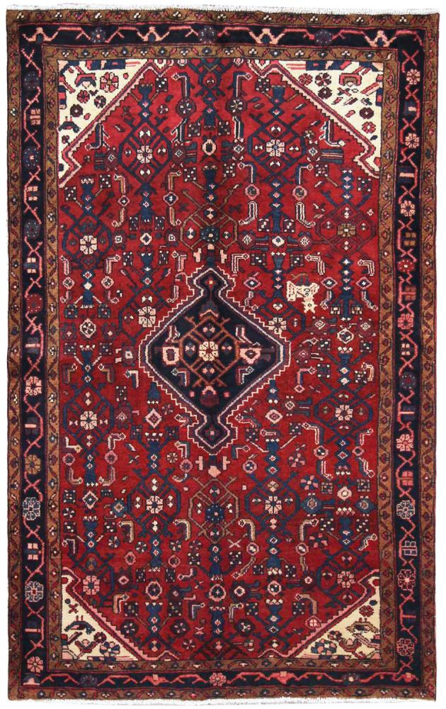 Persisk tæppe Hamadan 231x151 231x151, Persisk tæppe Knyttet i hånden