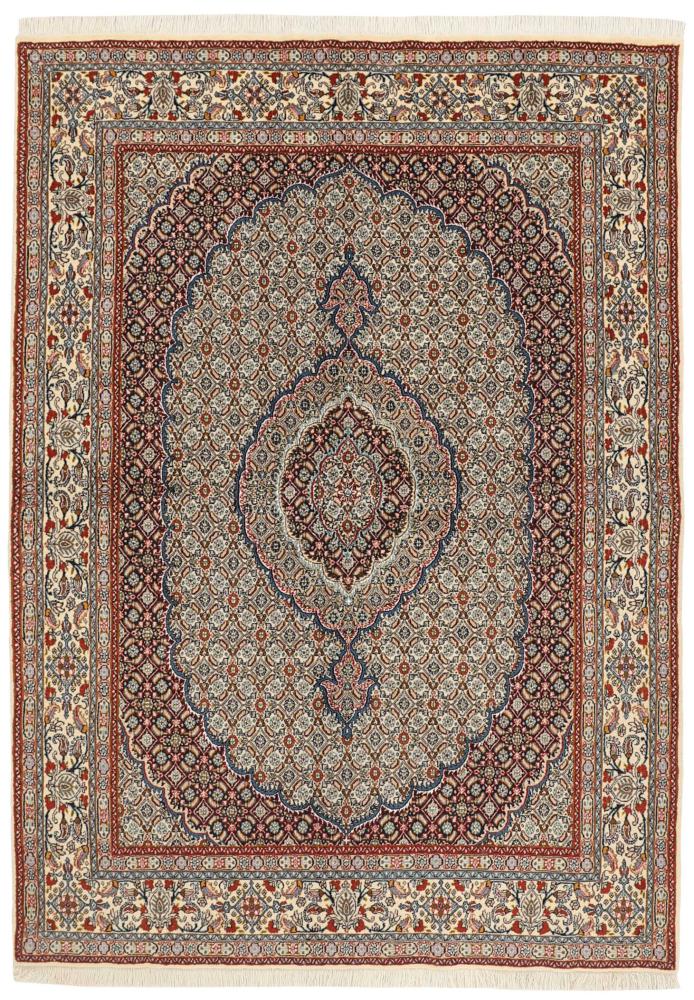 Tapis persan Moud Mahi 231x163 231x163, Tapis persan Noué à la main