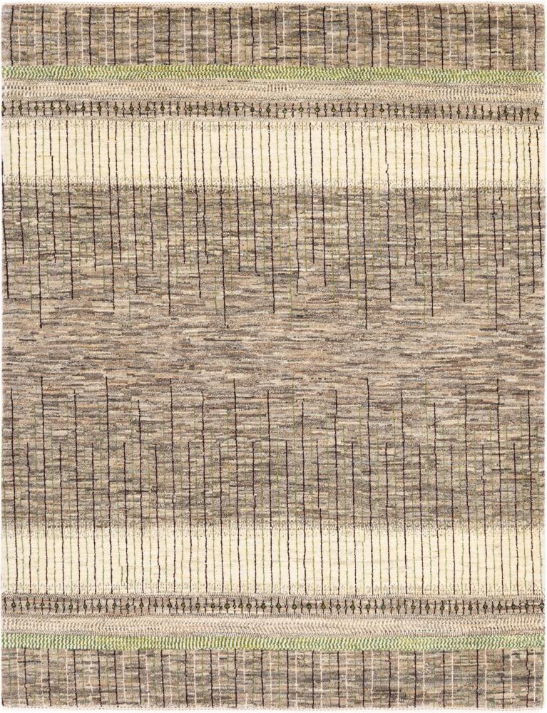 Tappeto persiano Perser Gabbeh Loribaft Natura 195x152 195x152, Tappeto persiano Annodato a mano