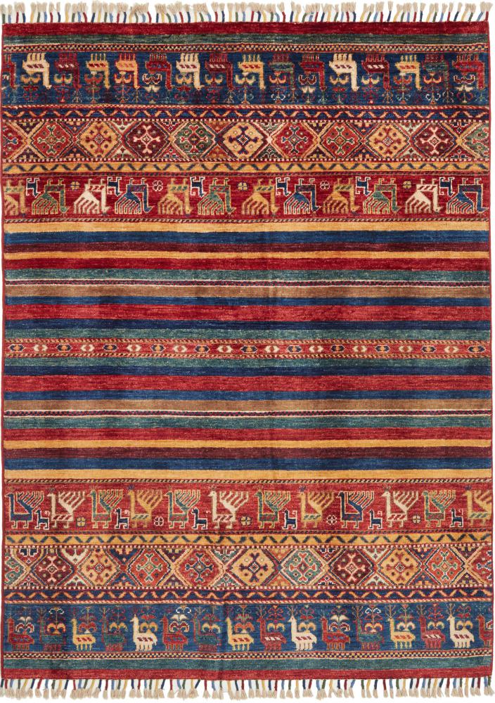 Pakistani rug Arijana Shaal 169x126 169x126, Persian Rug Knotted by hand