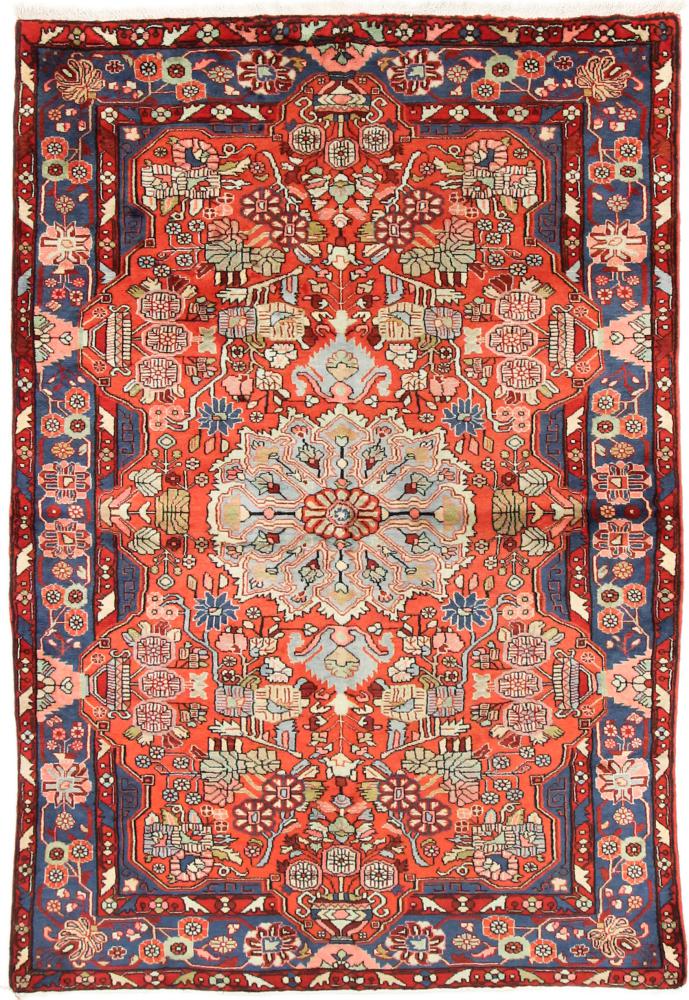 Persisk tæppe Hamadan 239x146 239x146, Persisk tæppe Knyttet i hånden