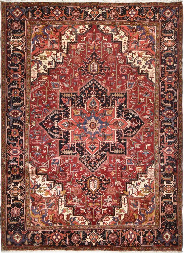 Persian Rug Heriz 11'4"x8'3" 11'4"x8'3", Persian Rug Knotted by hand