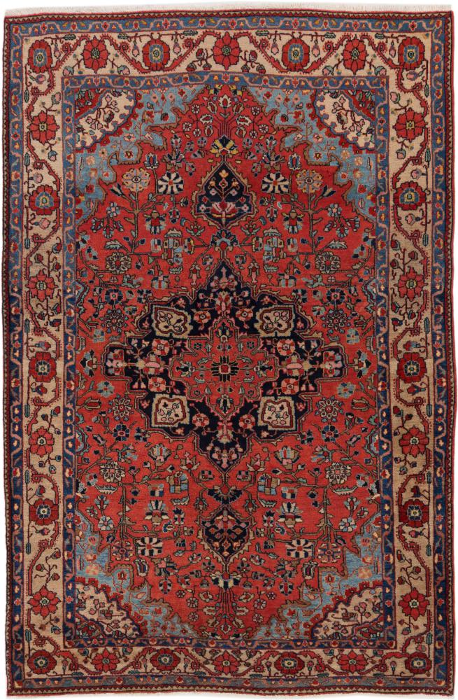 Persian Rug Sarouk 195x135 195x135, Persian Rug Knotted by hand
