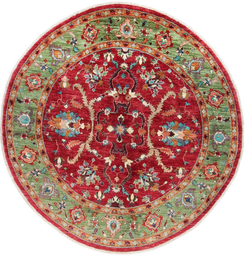 Afghaans tapijt Arijana Klassik 201x197 201x197, Perzisch tapijt Handgeknoopte