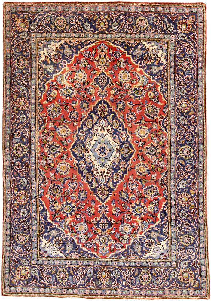 Tapete persa Keshan 197x138 197x138, Tapete persa Atado à mão