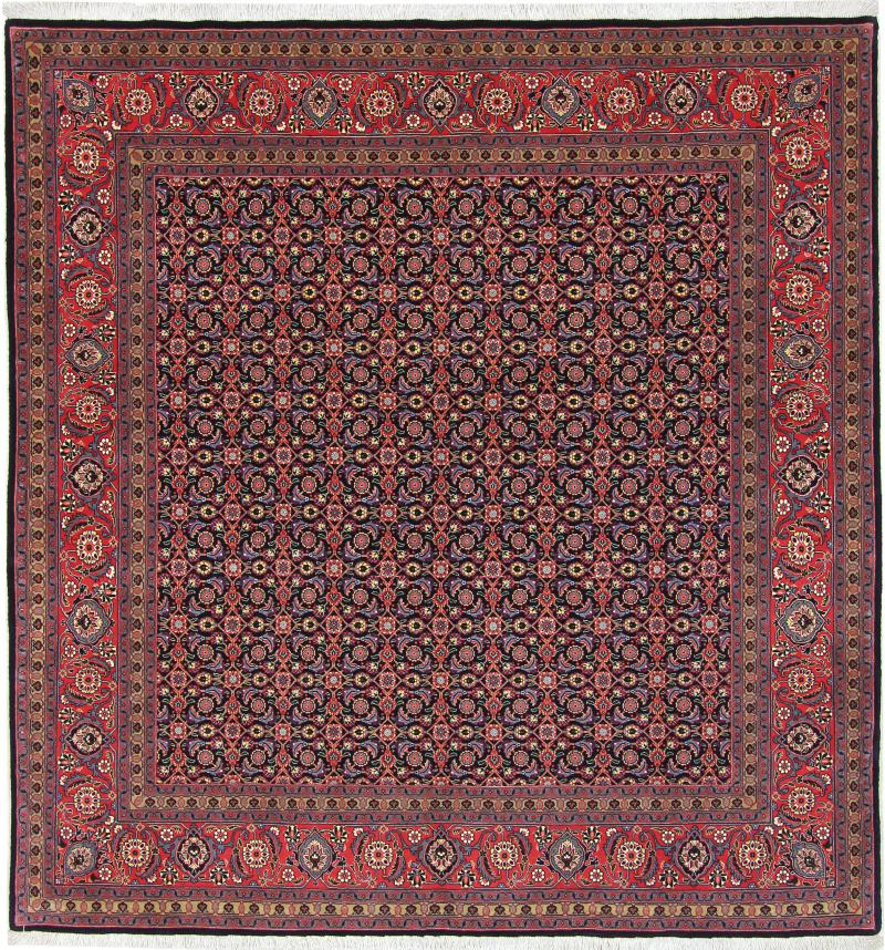 Tapete persa Tabriz 50Raj 211x199 211x199, Tapete persa Atado à mão