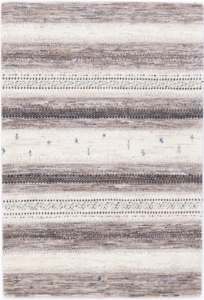 Alfombra persa Persa Gabbeh Loribaft Natura 146x99 146x99, Alfombra persa Hecho a mano