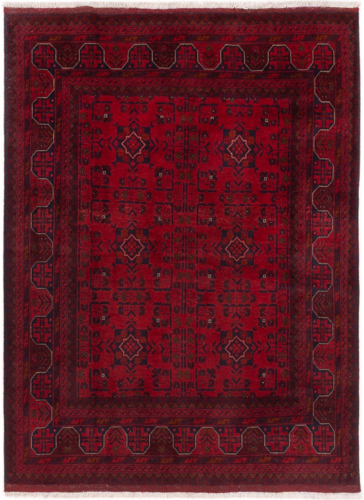 Afghansk teppe Khal Mohammadi 197x148 197x148, Persisk teppe Håndknyttet