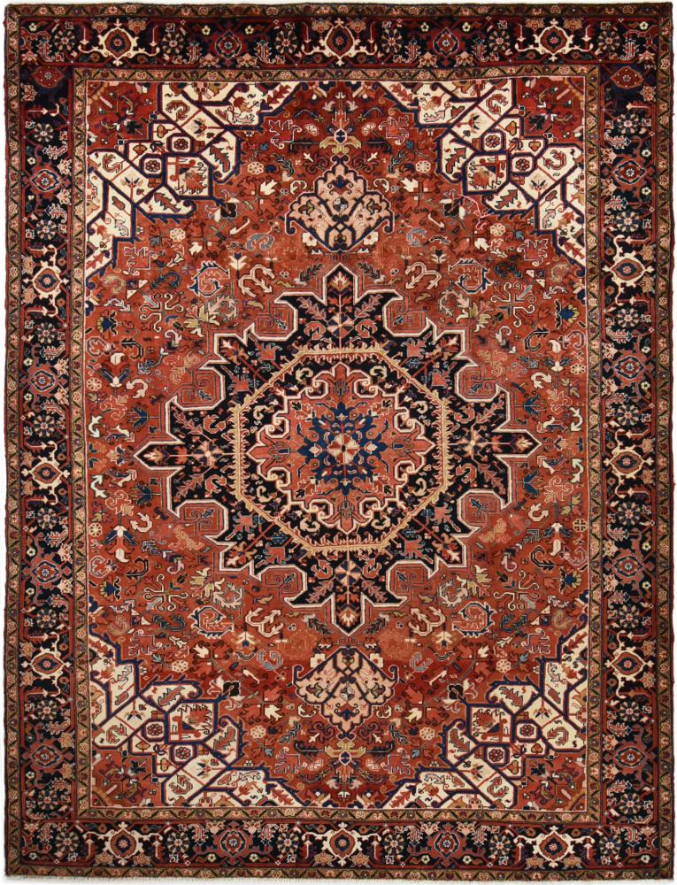 Perzisch tapijt Heriz 371x283 371x283, Perzisch tapijt Handgeknoopte
