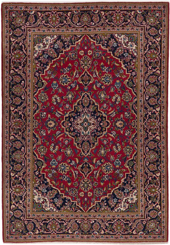 Persian Rug Keshan 210x146 210x146, Persian Rug Knotted by hand