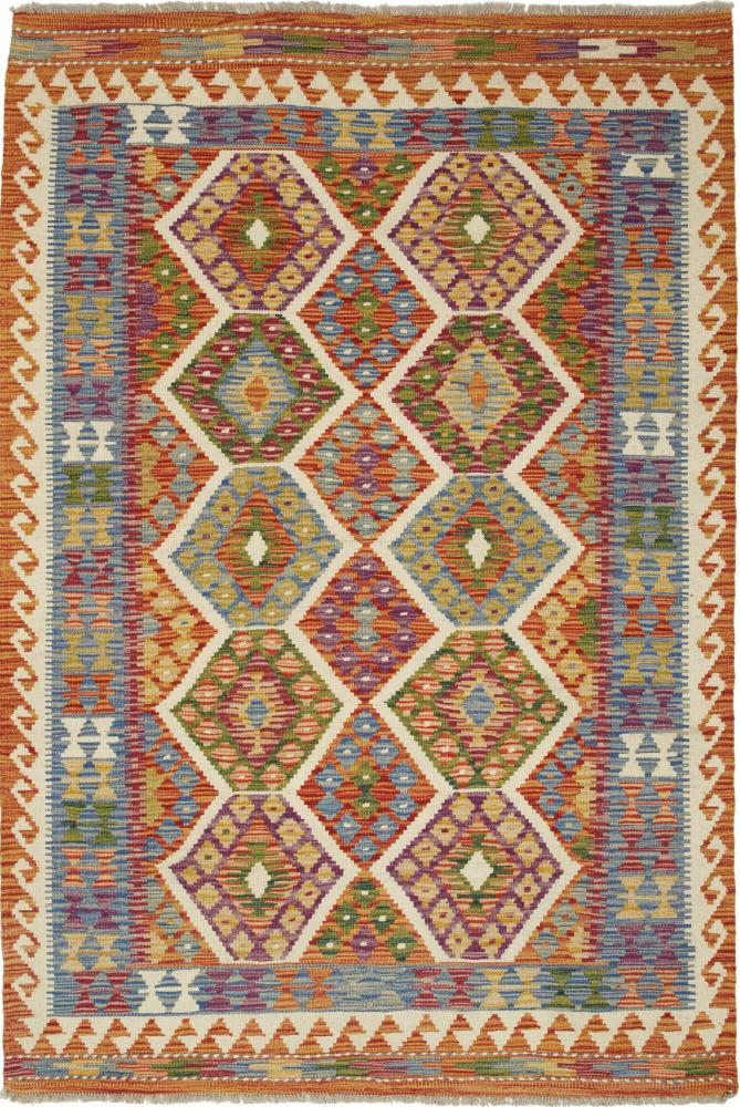 Afgán szőnyeg Kilim Afgán 188x125 188x125, Perzsa szőnyeg szőttesek