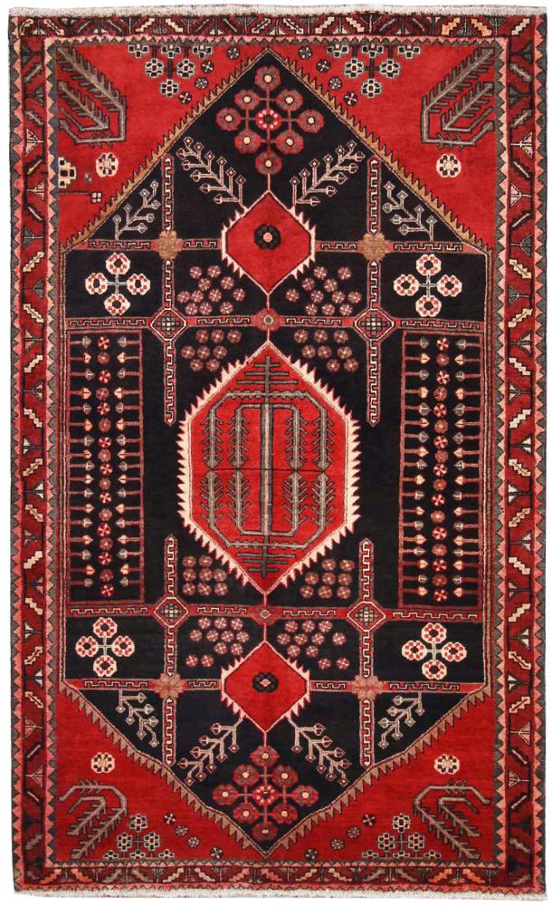 Tapete persa Hamadan 249x155 249x155, Tapete persa Atado à mão