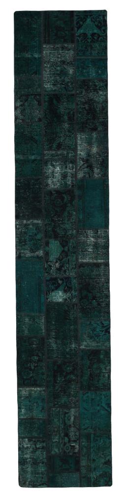 Tapis persan Patchwork 411x81 411x81, Tapis persan Noué à la main