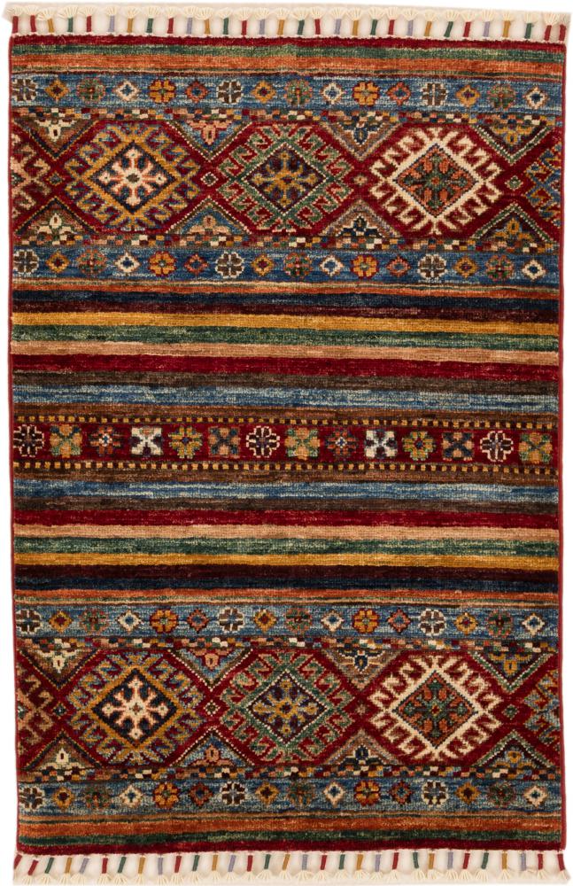 Afghan rug Arijana Shaal 93x61 93x61, Persian Rug Knotted by hand