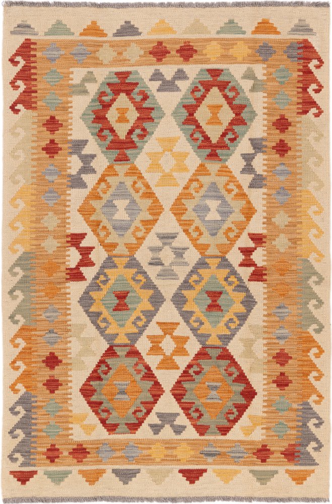 Tappeto afghano Kilim Afghan 151x101 151x101, Tappeto persiano Tessuto a mano