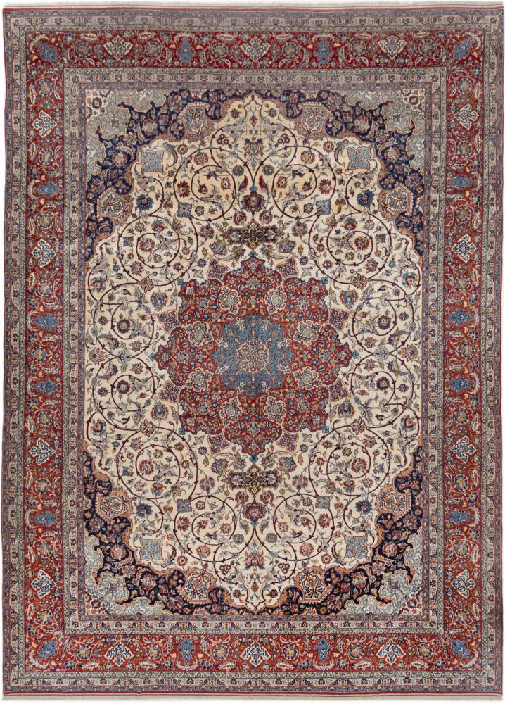 Persian Rug Isfahan Silk Warp 433x311 433x311, Persian Rug Knotted by hand