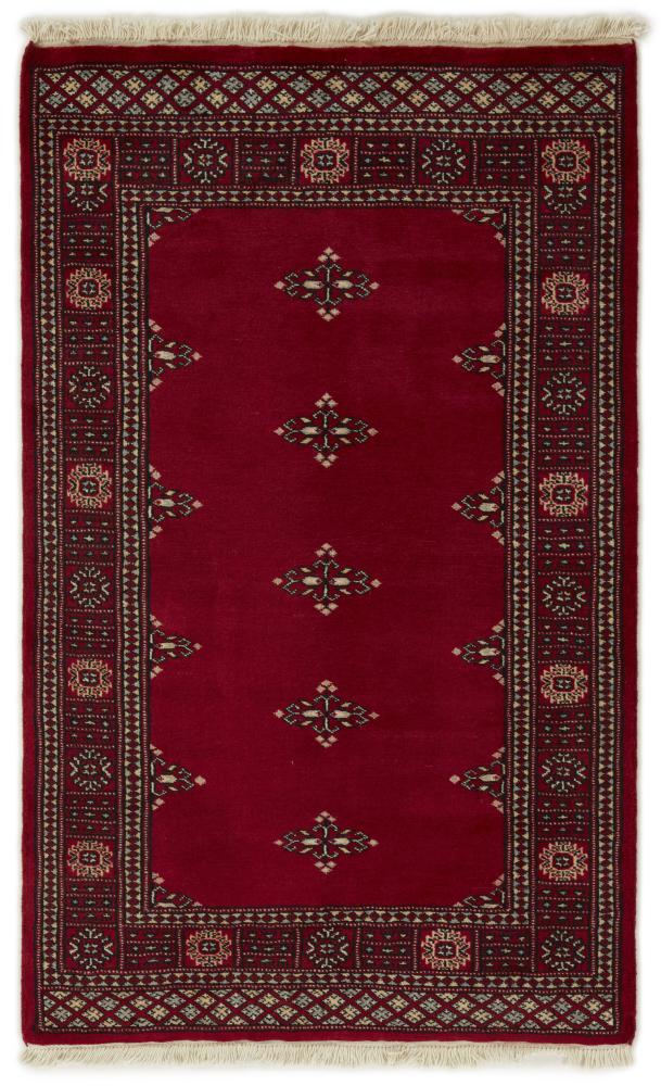Pakistansk matta Pakistan Buchara 2ply 5'0"x3'2" 5'0"x3'2", Persisk matta Knuten för hand