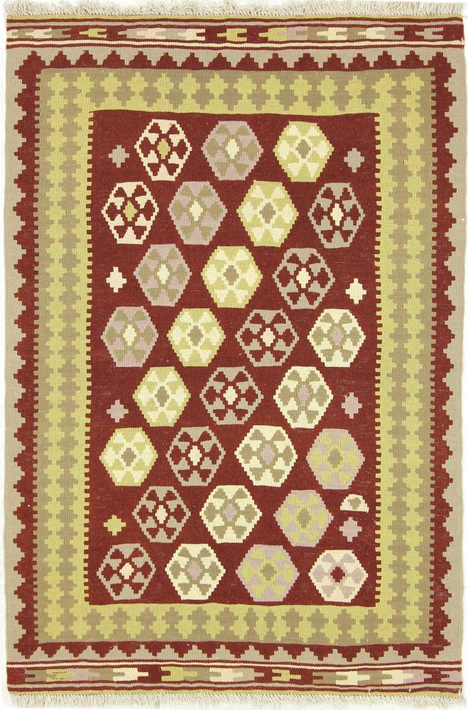 Perzsa szőnyeg Kilim Fars 4'11"x3'4" 4'11"x3'4", Perzsa szőnyeg szőttesek