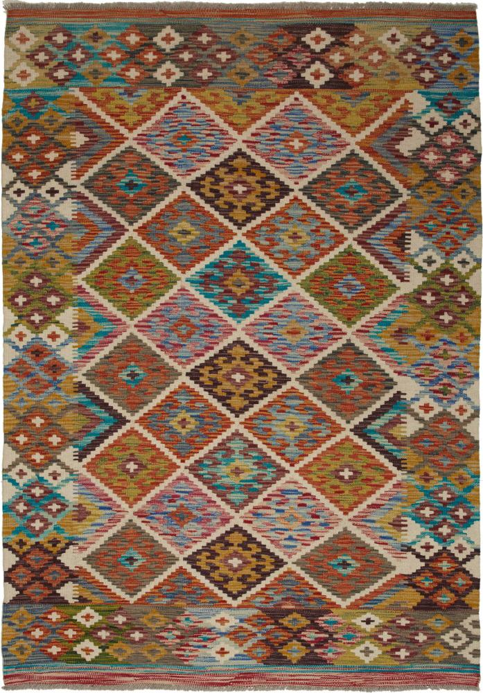 Afgán szőnyeg Kilim Afgán 183x129 183x129, Perzsa szőnyeg szőttesek