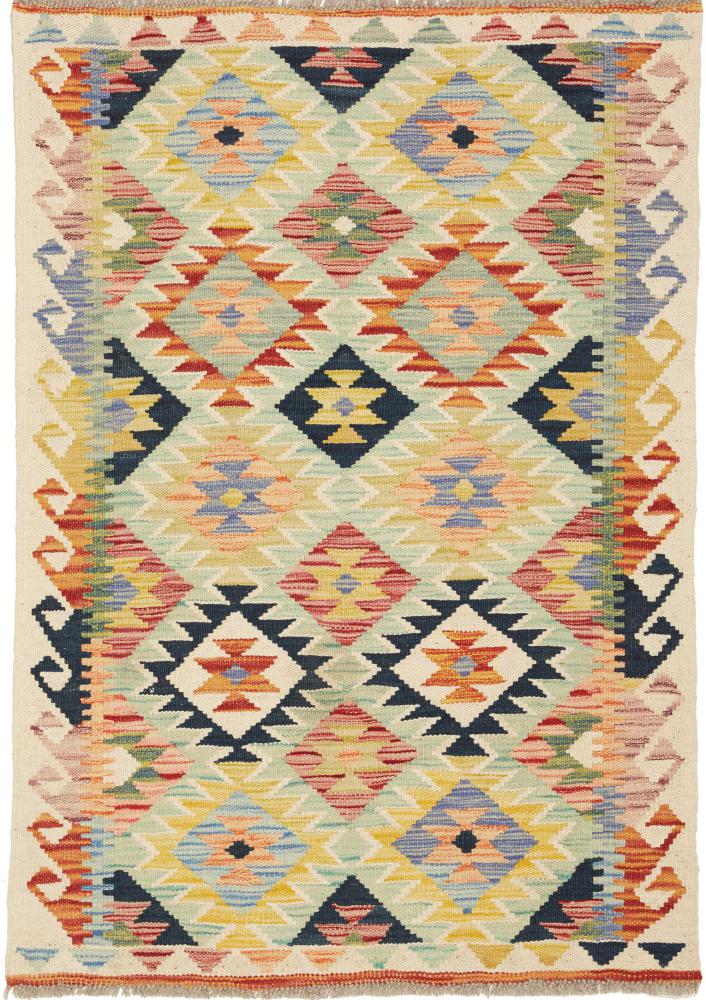 Afghansk teppe Kelim Afghan 115x79 115x79, Persisk teppe Handwoven 