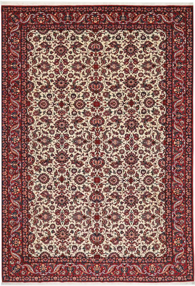 Tapis persan Ispahan 373x284 373x284, Tapis persan Noué à la main