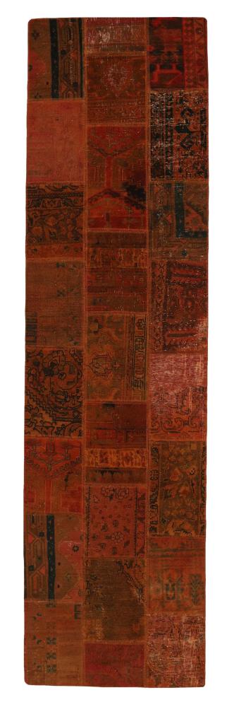 Persian Rug Patchwork 304x82 304x82, Persian Rug Knotted by hand