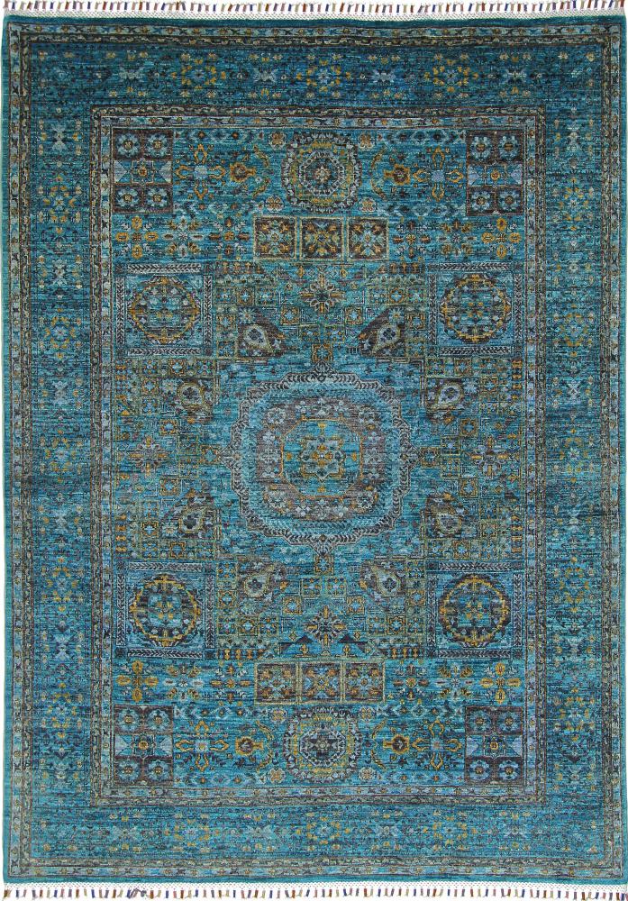 Tapis afghan Mamluk 243x170 243x170, Tapis persan Noué à la main
