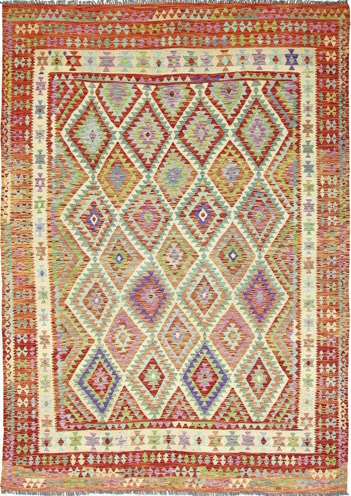 Tapete afegão Kilim Afegão 359x254 359x254, Tapete persa Tecido à mão