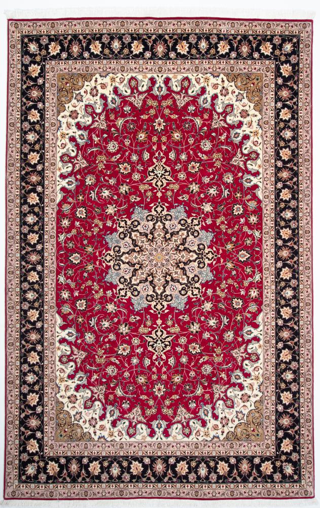 Tapete persa Tabriz 50Raj 317x202 317x202, Tapete persa Atado à mão