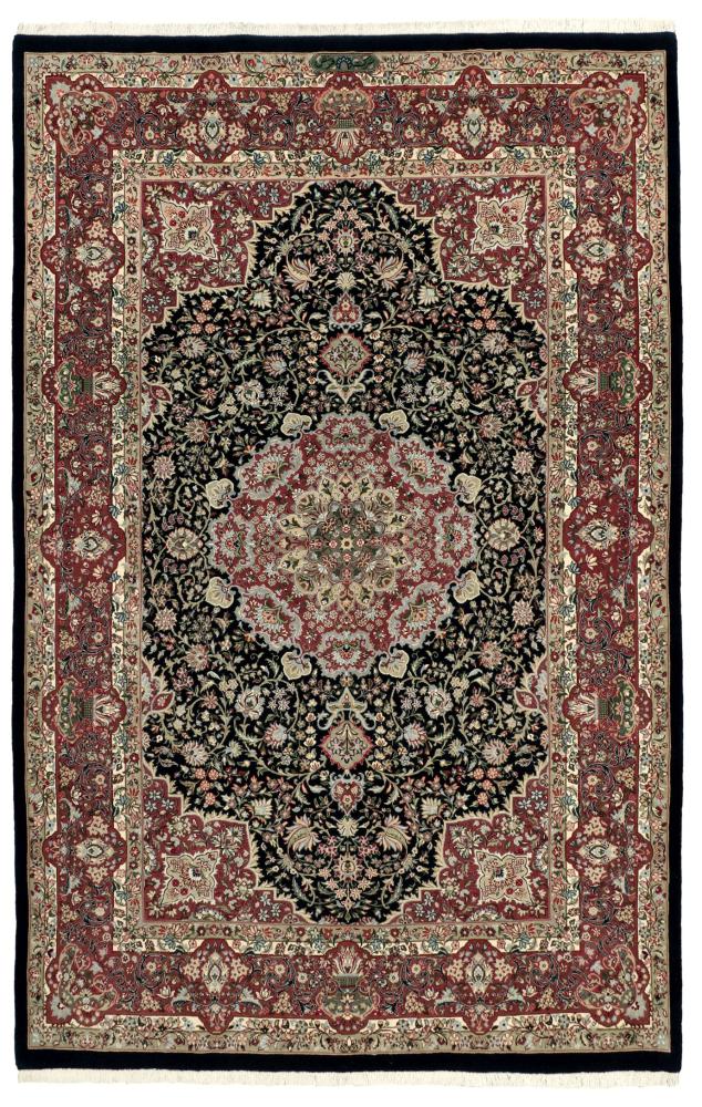 Perzsa szőnyeg Ghom Sherkat Selyemfonal 226x146 226x146, Perzsa szőnyeg Kézzel csomózva