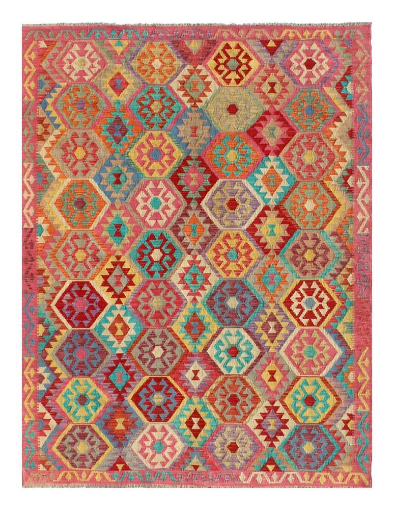 Afghan rug Kilim Afghan 9'10"x6'9" 9'10"x6'9", Persian Rug Woven by hand