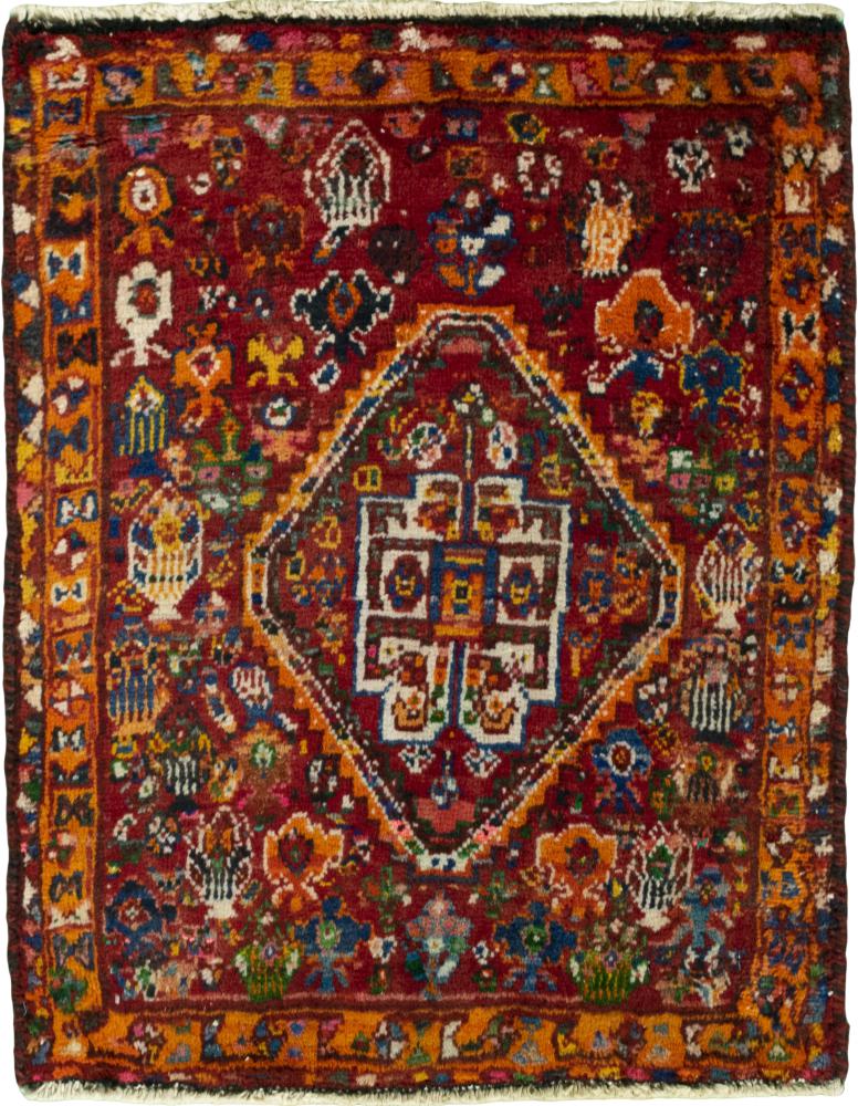 Perzisch tapijt Shiraz 63x49 63x49, Perzisch tapijt Handgeknoopte