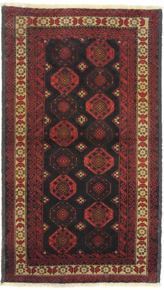 Tapete persa Balúchi 155x89 155x89, Tapete persa Atado à mão