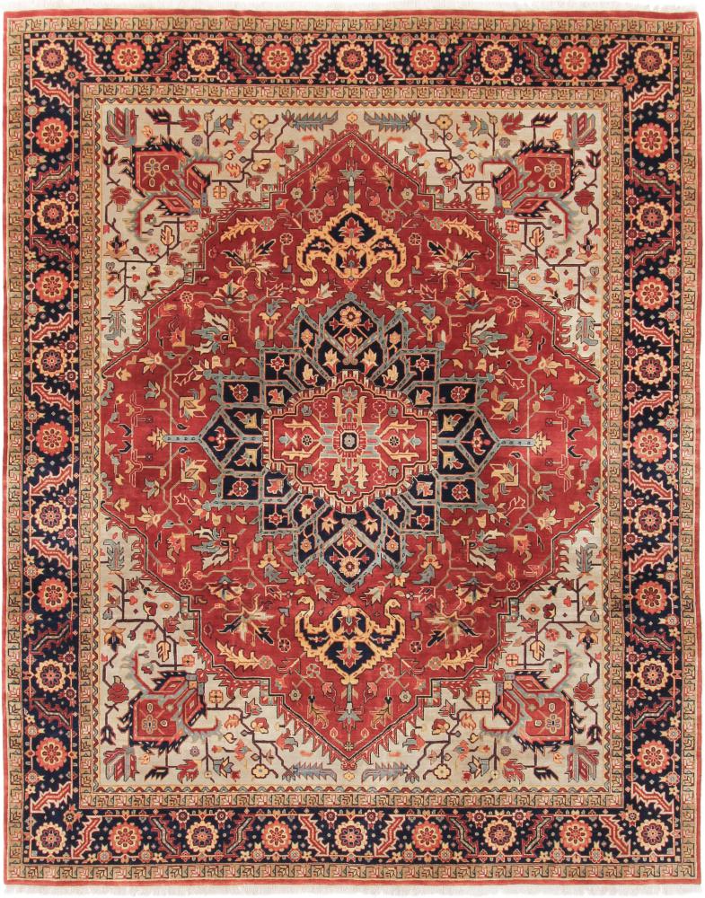 Tapis indien Sarough 304x242 304x242, Tapis persan Noué à la main