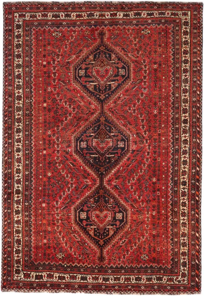 Tapete persa Shiraz 301x206 301x206, Tapete persa Atado à mão