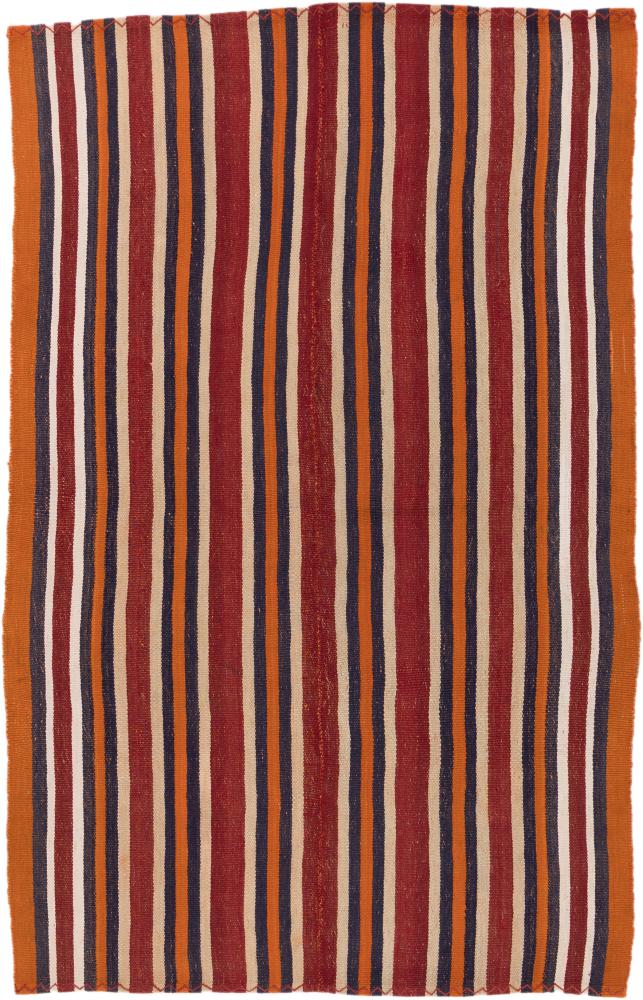 Tapis persan Kilim Fars 202x127 202x127, Tapis persan Tissé à la main