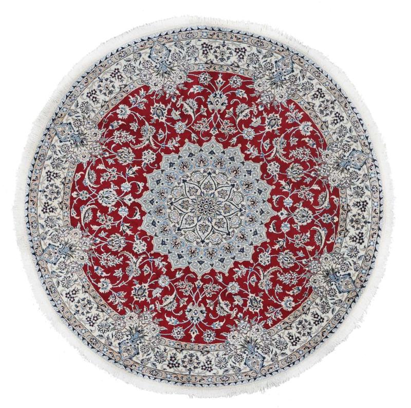 Persian rug Nain 9La 204x206 204x206, Persian rug Hand-knotted