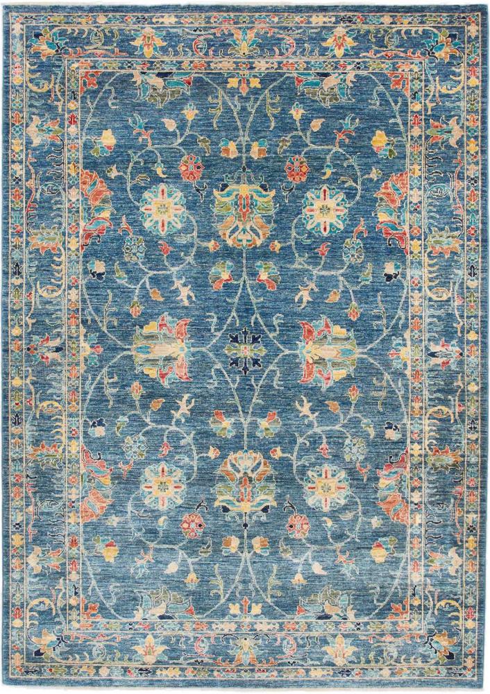 Pakistani rug Mahra 7'11"x5'7" 7'11"x5'7", Persian rug Hand-knotted