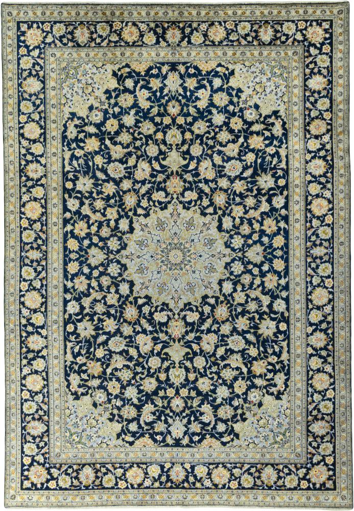 Tappeto persiano Keshan 386x263 386x263, Tappeto persiano Annodato a mano