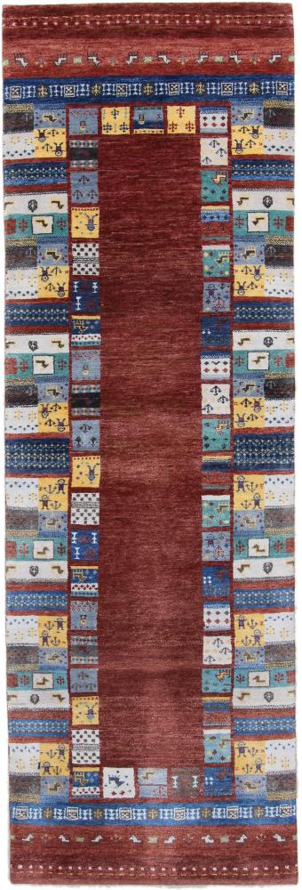 Indiaas tapijt Gabbeh Loribaft 250x82 250x82, Perzisch tapijt Handgeknoopte