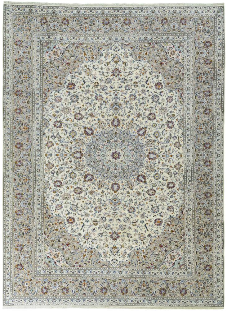 Covor persan Kashan 397x293 397x293, Covor persan Înnodat manual