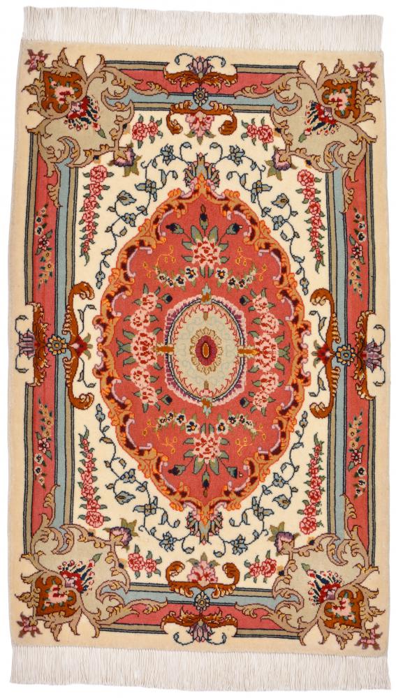 Perzsa szőnyeg Tabriz 50Raj 3'1"x1'11" 3'1"x1'11", Perzsa szőnyeg Kézzel csomózva