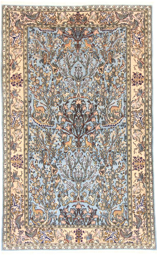 Tapete persa Ghom 251x153 251x153, Tapete persa Atado à mão