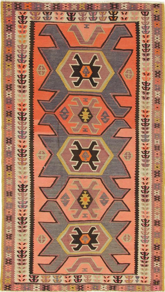 Perzsa szőnyeg Kilim Fars Azerbaijan Antik 277x151 277x151, Perzsa szőnyeg szőttesek