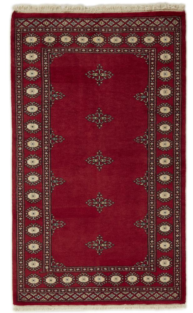 Pakistanischer Teppich Pakistan Buchara 2ply 154x92 154x92, Perserteppich Handgeknüpft