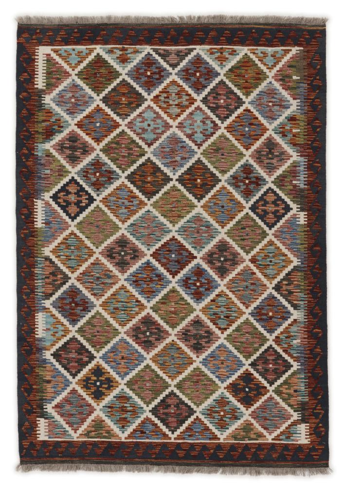 Tappeto Afgano Kilim Afghan 191x136 191x136, Tappeto persiano Tessuto a mano